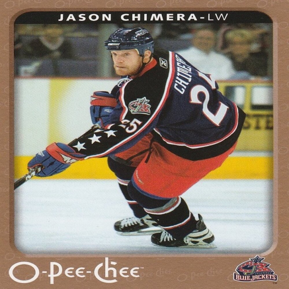Jason Chimera - 2006/2007 O Pee Chee Hockey Card